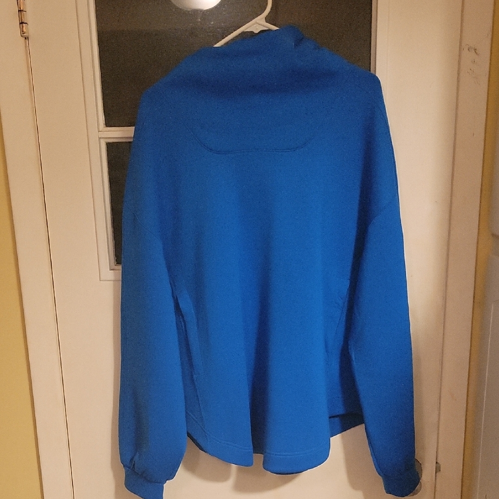 FP Movement by Free People Vibrant Blue Cowl Neck Sweater